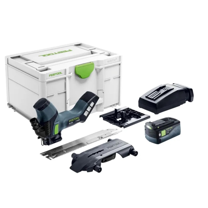 ISC 240 18V 240mm Cordless Insulation Saw 5.0Ah Bluetooth Set in Systainer