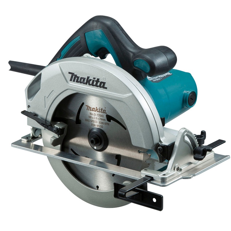 Makita 185mm (7-1/4") Circular Saw, 1,200W, with 2x Saw blades