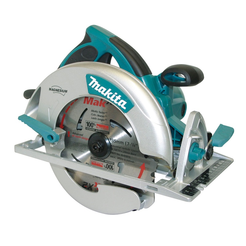 Makita 185mm (7-1/4") Circular Saw, 1,800W, with Carry case