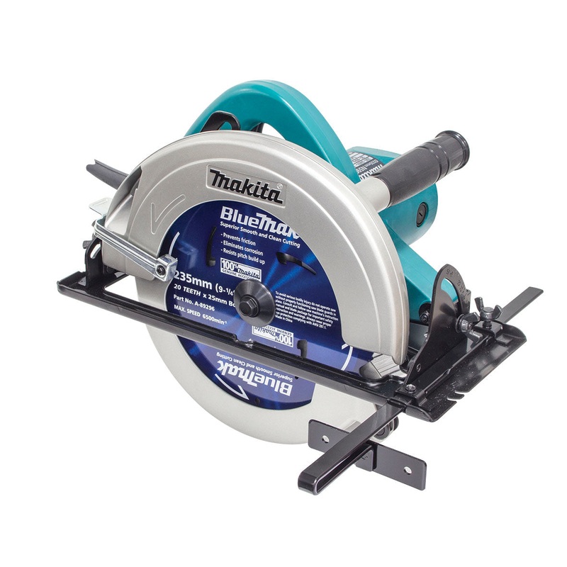 Makita 235mm (9-1/4") Circular Saw, 2,000W, with 2x Saw blades