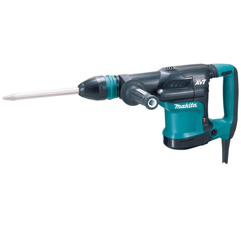 Makita Demolition Hammer, SDS Max,  1,100W, 5.6kg, with AVT