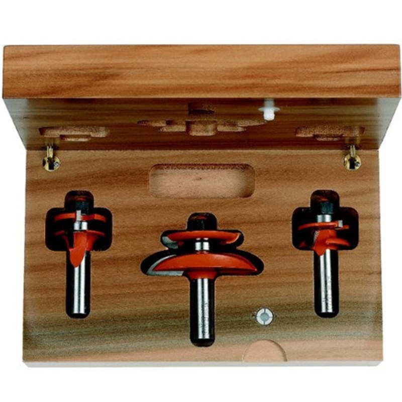 CMT 3PCE OGEE JNR RAISED PANEL BK CUTTER 1/2S B