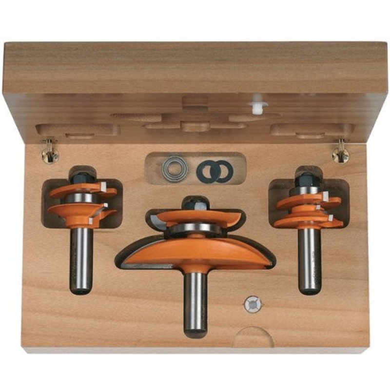 CMT 3PCE OGEE RAISED PANEL SET BK CUTTER 1/2S D