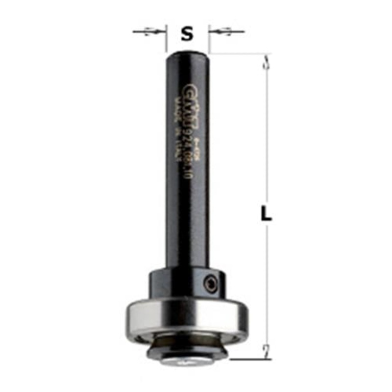 ARBOR SLOT CUT W/BEARING 1/2 CMT
