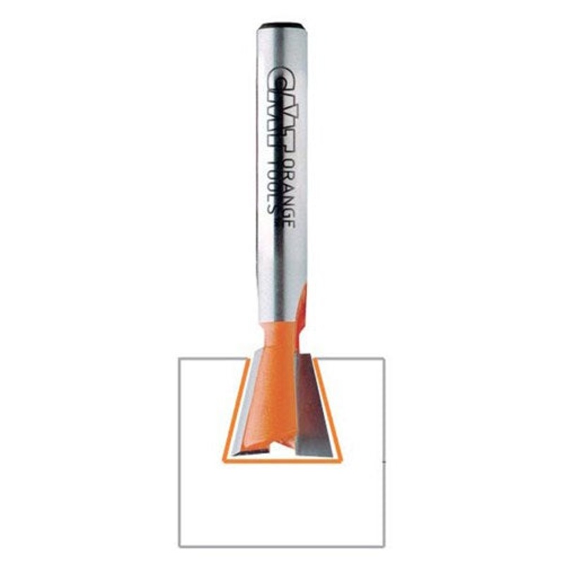 CMT DOVETAIL 9.5D X 12.7L 8DEG 1/4S