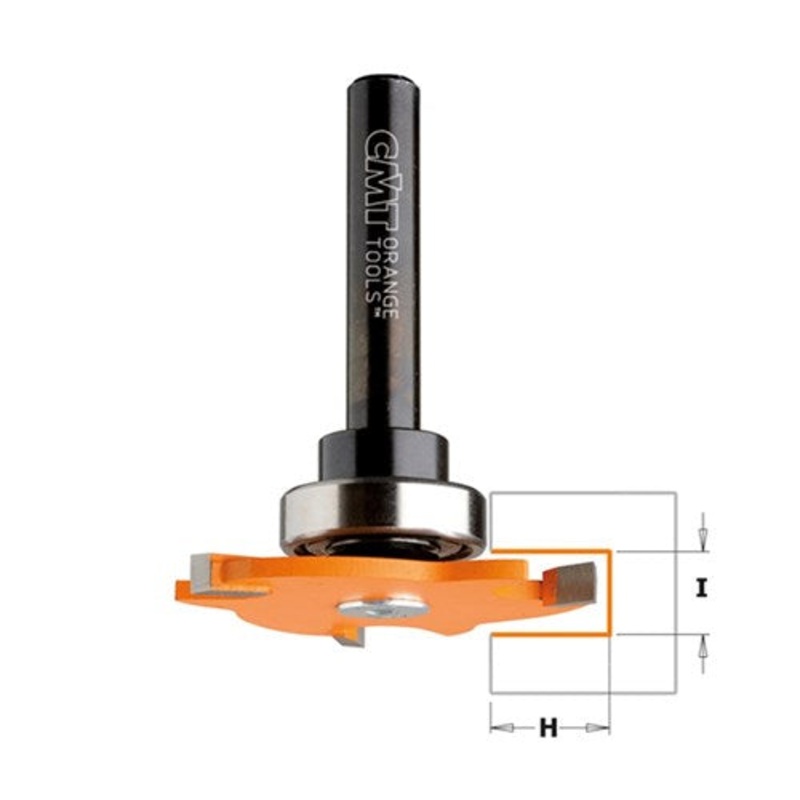 SLOT CUTTER 5/32 / 3.4MM W/ ARBOR & BEARING