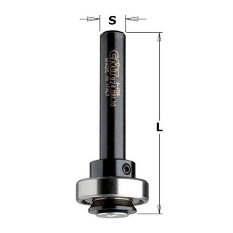 SLOT CUTTER ARBOR W/BEARING
