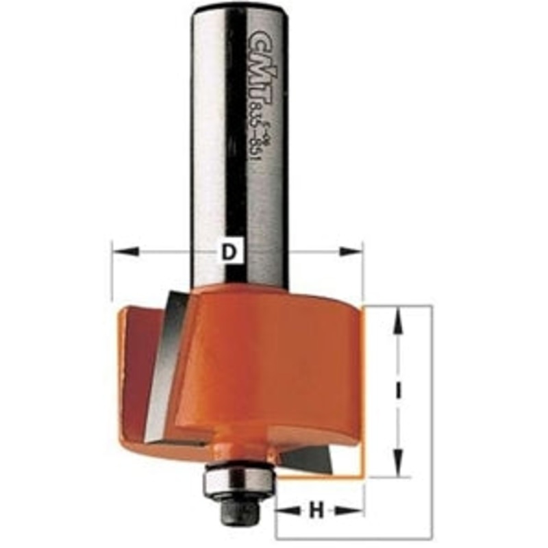 12.7X12.7MM RABBET CUT 1/4S CMT