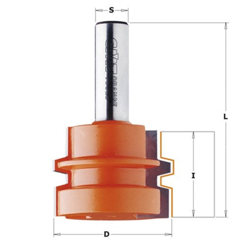 CMT GLUE JOINT BIT 44.4MMD 1/2S SUIT STOCK 15-30MM