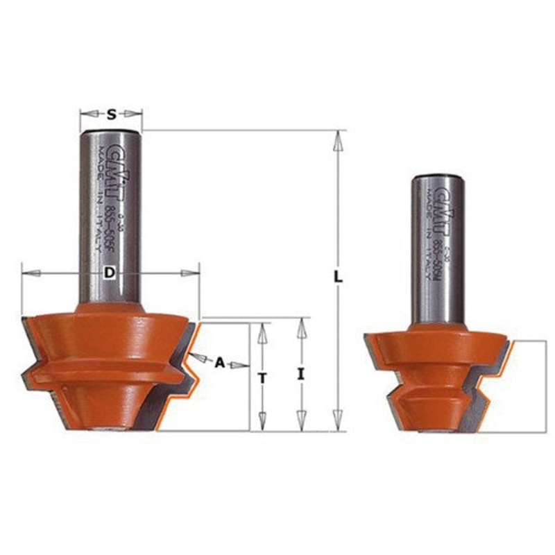 CMT LOCK MITRE 22.5DEG 1/2S SUIT STOCK 9.5-19MM