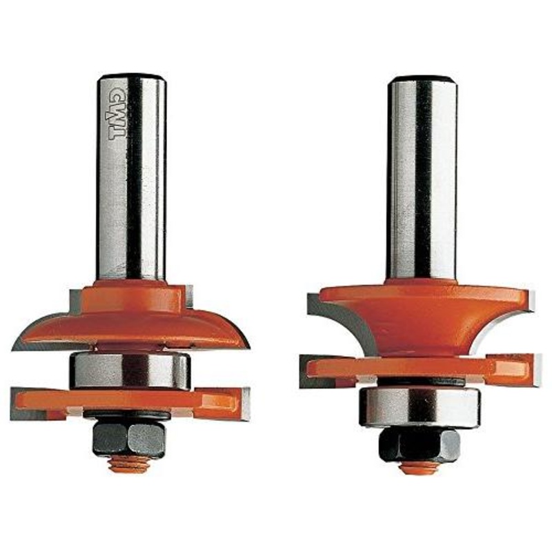 CMT RAIL & STILE RND OVR SET OF 2 1/2S