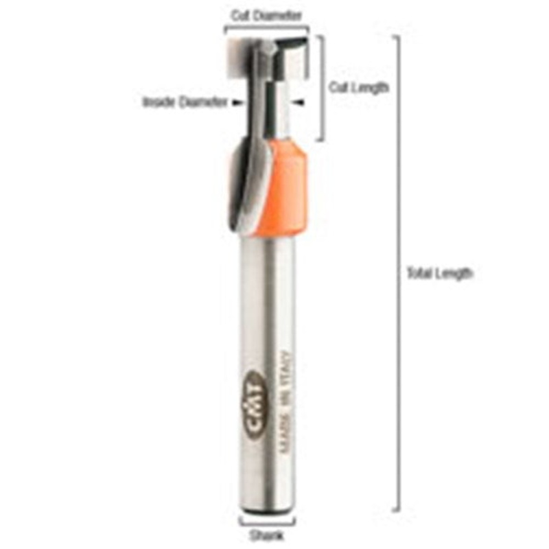 CMT T-SLOT BIT 34.9X9.5 X12.7X22.2 1/2S