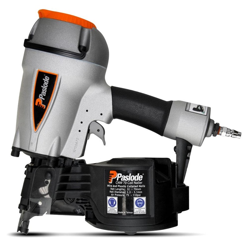 PASLODE PNEUMATIC CNW70.2 2.5-2.87mm COIL NAILER