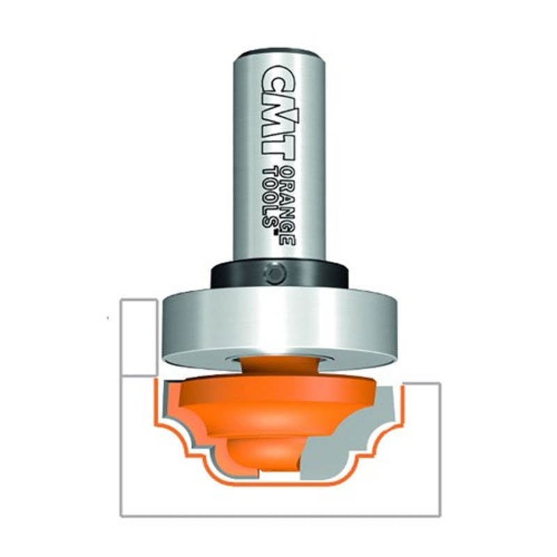 PLUNGE OGEE 2.4MMRAD 1/4S W/BEARING CMT