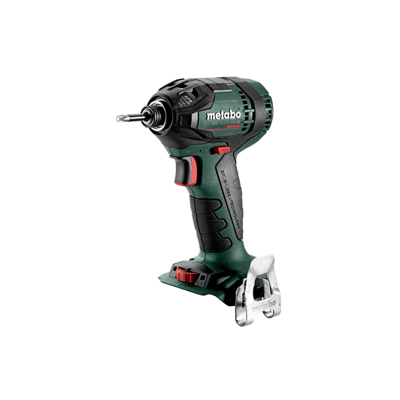 Metabo  18 V BRUSHLESS 1/4" Impact Driver Maximum Torque 200 Nm - SKIN ONLY SSD 18 LTX 200 BL