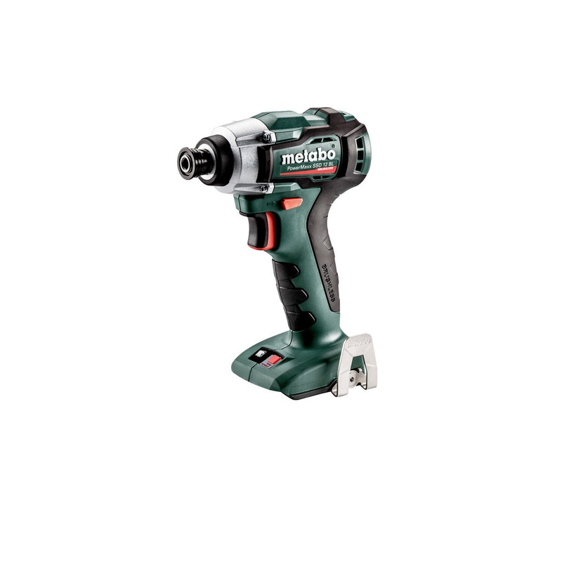 Metabo  Powermaxx 12 V BRUSHLESS 1/4" Impact Driver 140 Nm - SKIN ONLY  SSD 12 BL