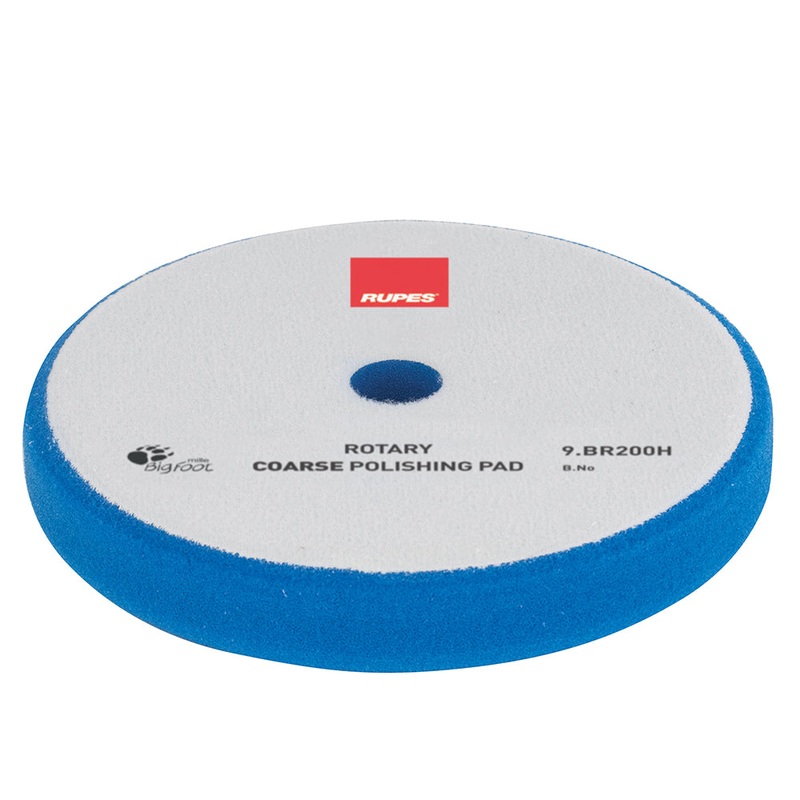 ROTARY FOAM PAD COARSE BLUE 180MM