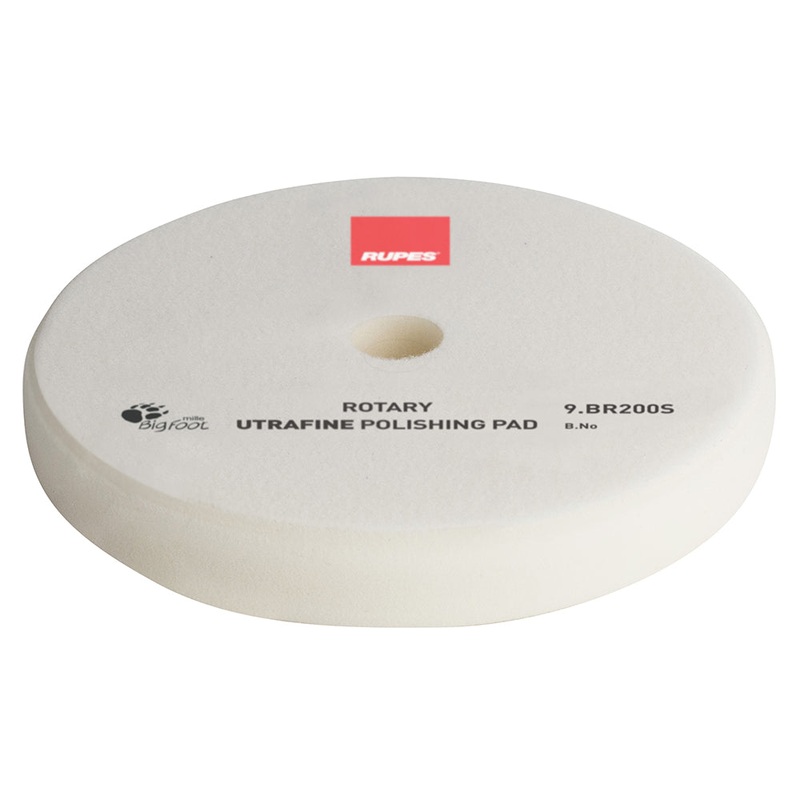 ROTARY FOAM PAD ULTRAFINE WHITE 180MM