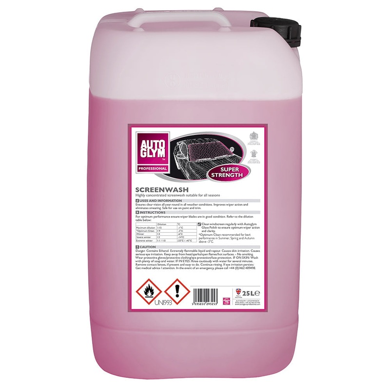 SCREEN WASH SUPER STRENGTH 25L