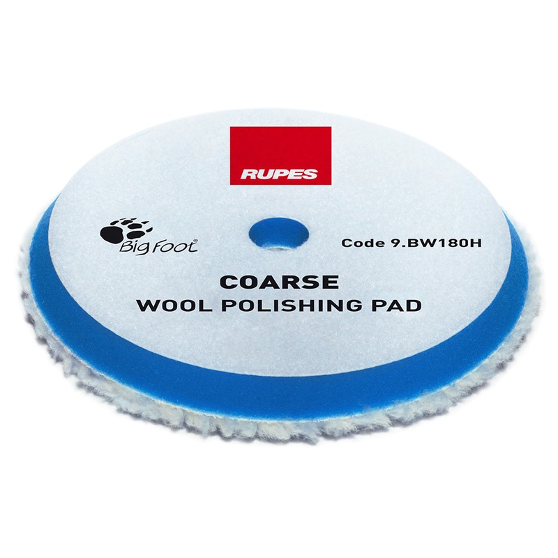WOOL PAD COARSE BLUE 150/170MM