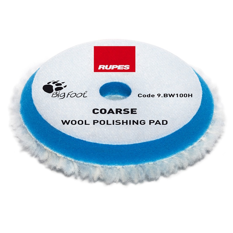 WOOL PAD COARSE BLUE 80/100MM