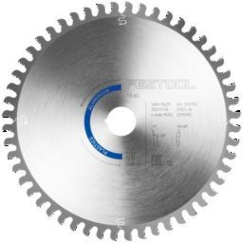 Aluminum Saw Blade 168mm x 1.8mm x 20mm 52 Tooth
