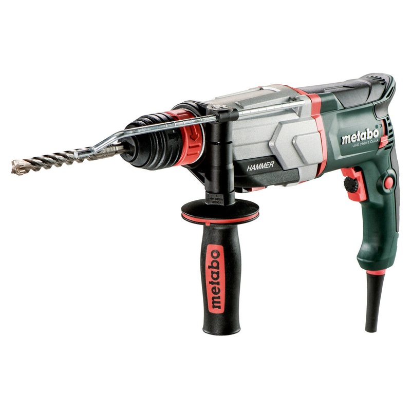 Metabo  800 W, SDS Plus, Rotary Hammer 4 Mode - UHE2660-2QMulti