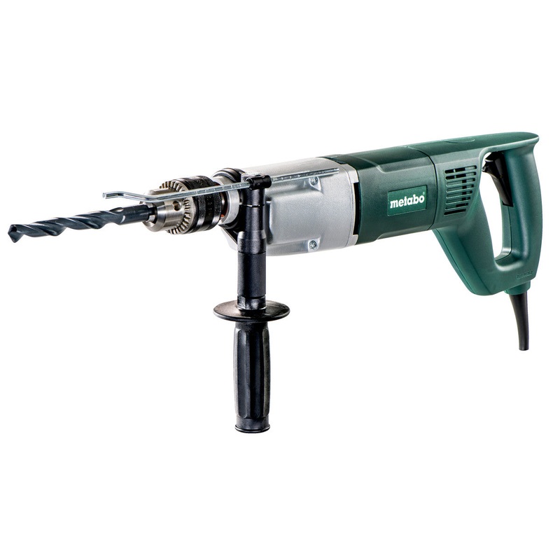 Metabo  Drill 1100 W, 2 Speed Gear Box;  Safety Clutch, Variable Speed - BDE 1100