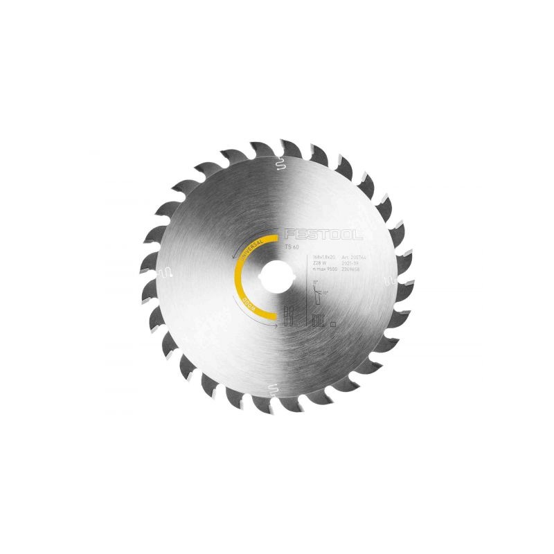 Universal Saw Blade 168mm x 1.8mm x 20mm 28 Tooth