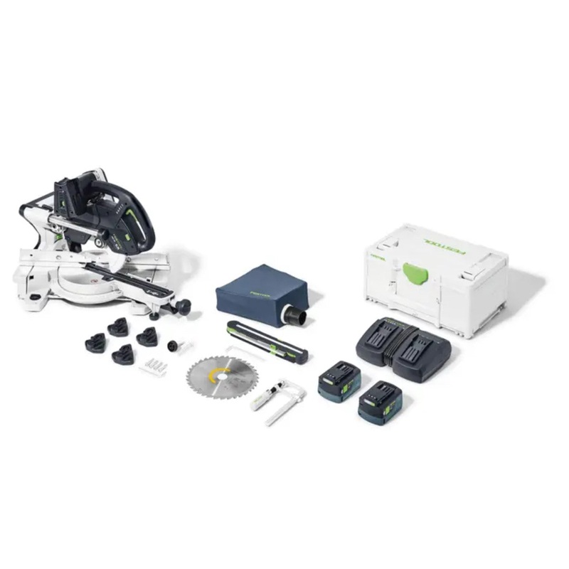 KSC 60 KAPEX 18V Cordless 216mm Slide Compound Mitre Saw 5.0Ah Energy Set