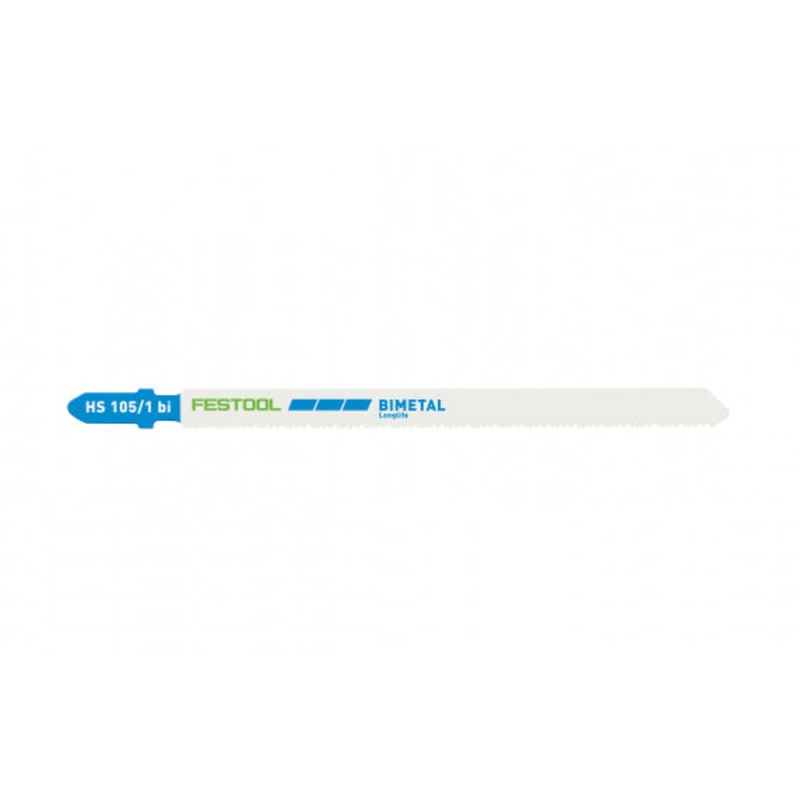 Aluminium Jigsaw Blade HS 105mm x 1mm BI - 5 Pack