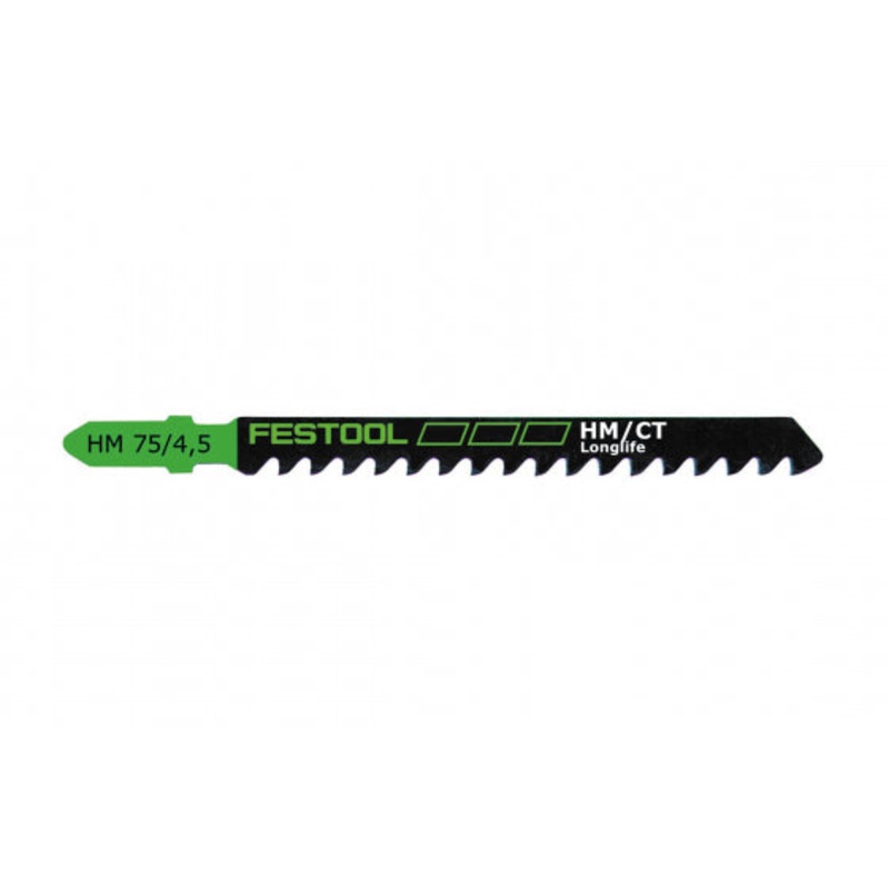 Building Material Jigsaw Blade HM 75mm x 4.5mm - 1 Pack