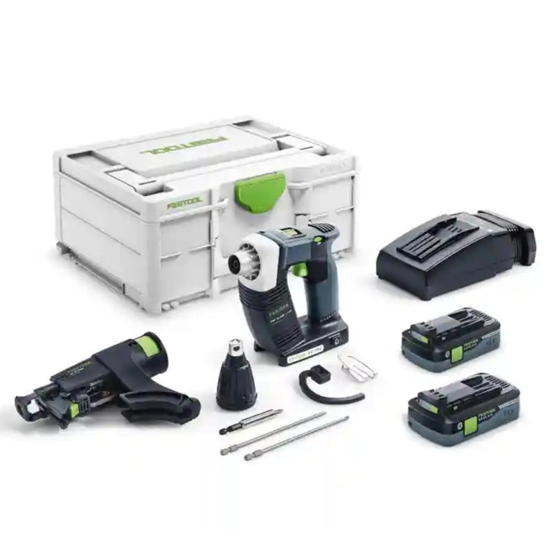 DWC 18V Cordless Collated Screwgun 4.0Ah HighPower Bluetooth Set in Systainer