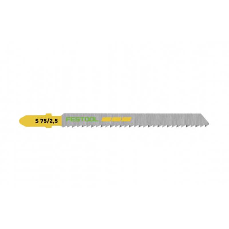 Fine Cut Jigsaw Blade S 75mm x 2.5mm - 5 Pack