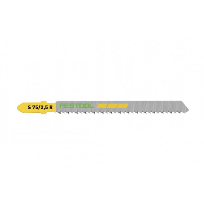 Fine Cut Jigsaw Blade S 75mm x 2.5mm R - 5 Pack