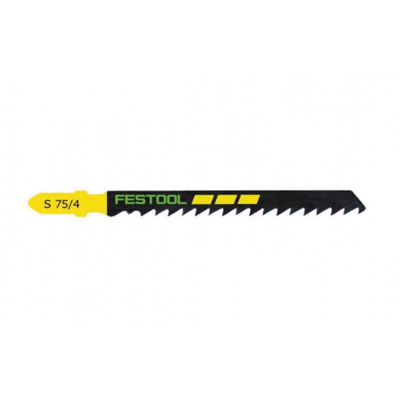 Standard Jigsaw Blade S 75mm x 4mm - 5 Pack