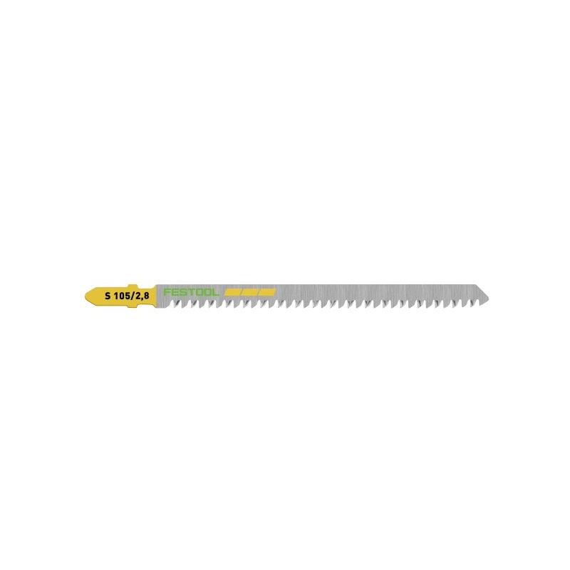 Straight Cut Jigsaw Blade S 105mm x 2.8mm - 5 Pack