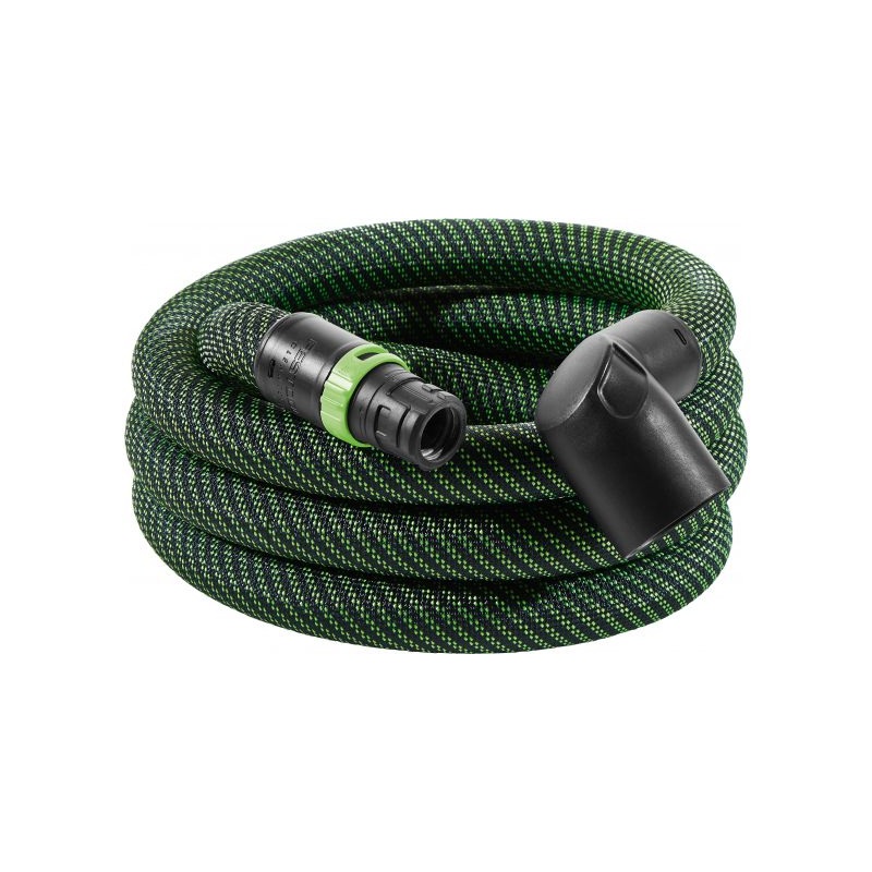 Anti Static Smooth Suction Hose D27mm x 3m with 90 Degree Angle Adaptor