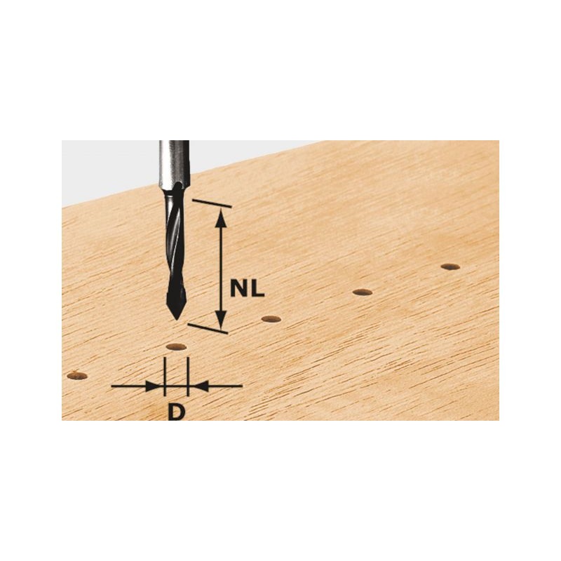 Dowel Drill HW S8 D5/NL30