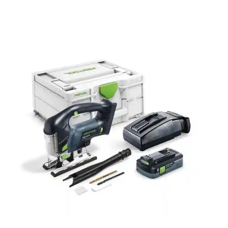 PSBC 420 CARVEX 18V Cordless D Handle Jigsaw 5.0Ah Bluetooth Set in Systainer