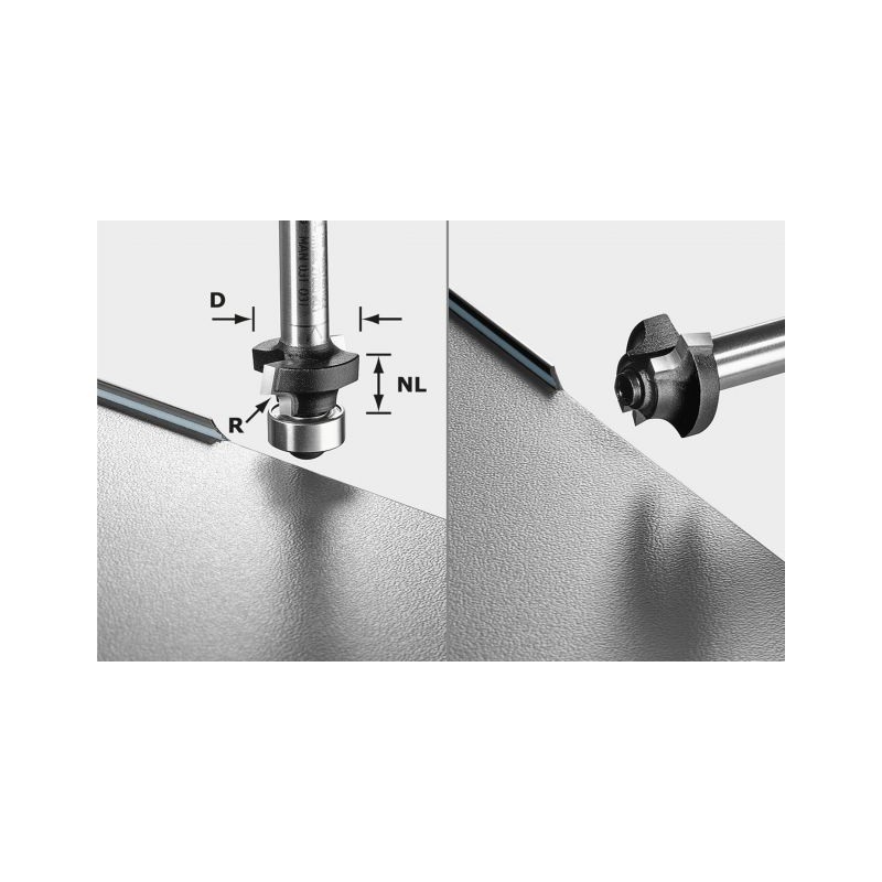 Roundover Cutter HW D22-KL R3 OFK