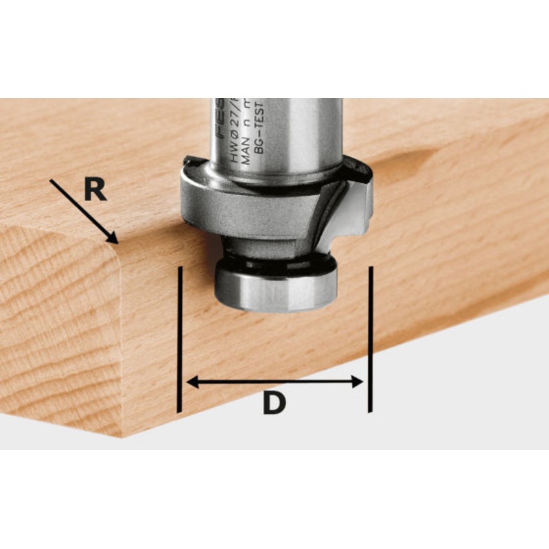 Round Over Cutter HW D27 R2 OFK
