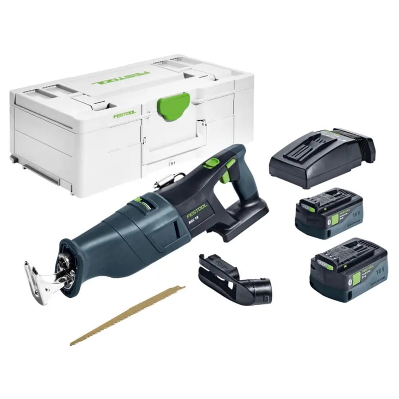 RSC 18 18V Cordless Reciprocating Saw 5.0Ah Bluetooth Set in Systainer