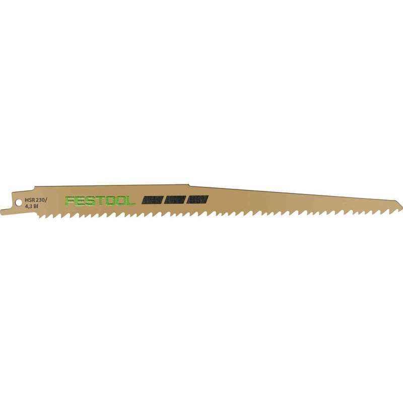 Universal Reciprocating Saw Blade 205mm x 19mm - 5 Pack