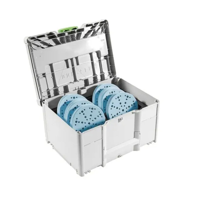 Granat Abrasive Disc Systainer Set 150mm 48 Hole