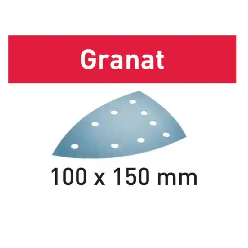 Granat Abrasive Sheet 100mm DELTA P120 - 10 Pack
