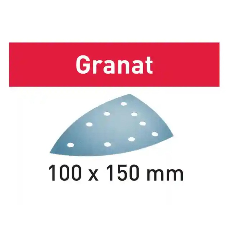 Granat Abrasive Sheet 100mm DELTA P120 - 100 Pack
