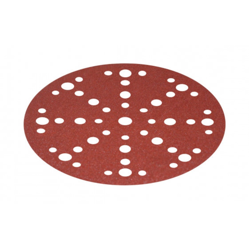 Rubin Abrasive Disc D150mm 48 hole P80 - 10 Pack