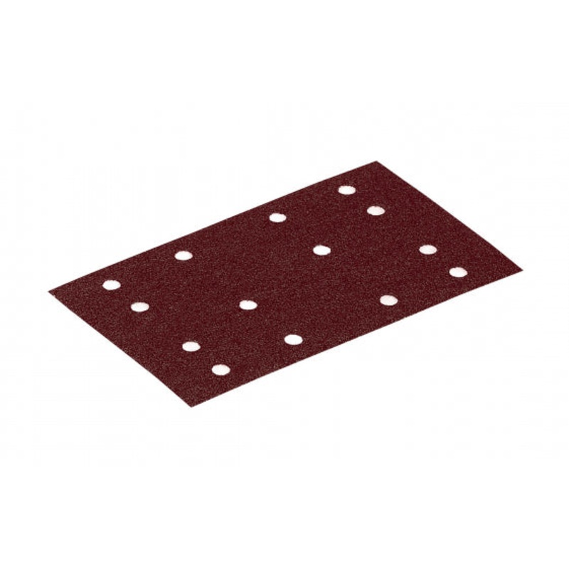 Rubin Abrasive Sheet 80mm x 133mm P80 - 50 Pack