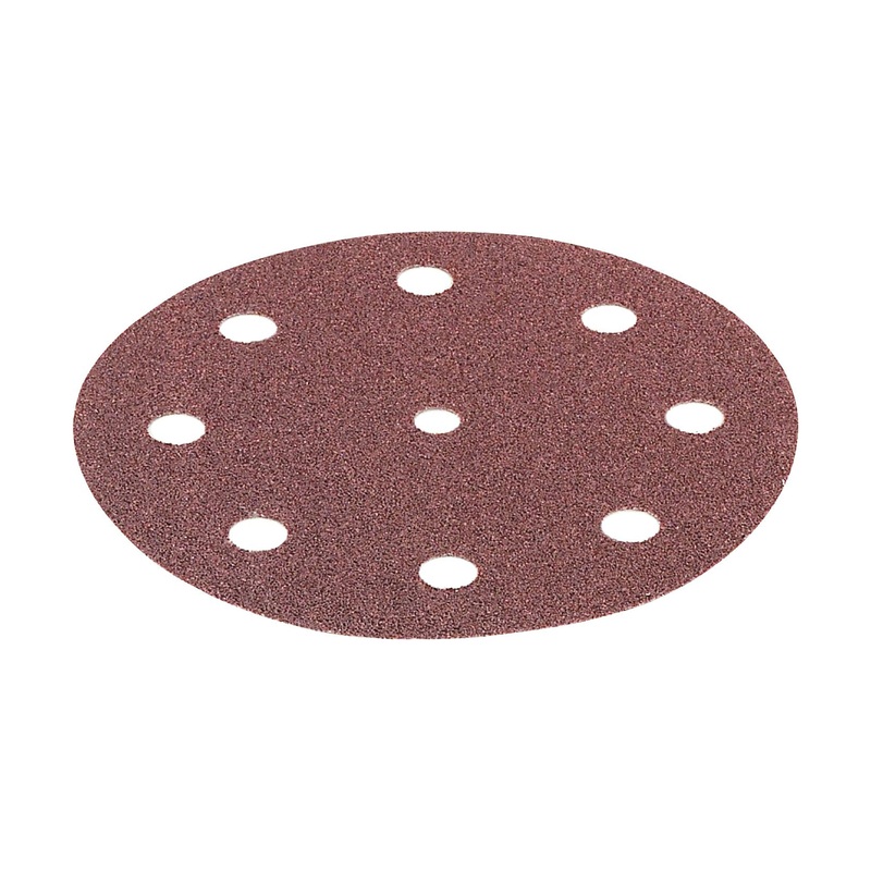 Saphir Abrasive Disc 125mm 9 Hole P80 - 25 Pack